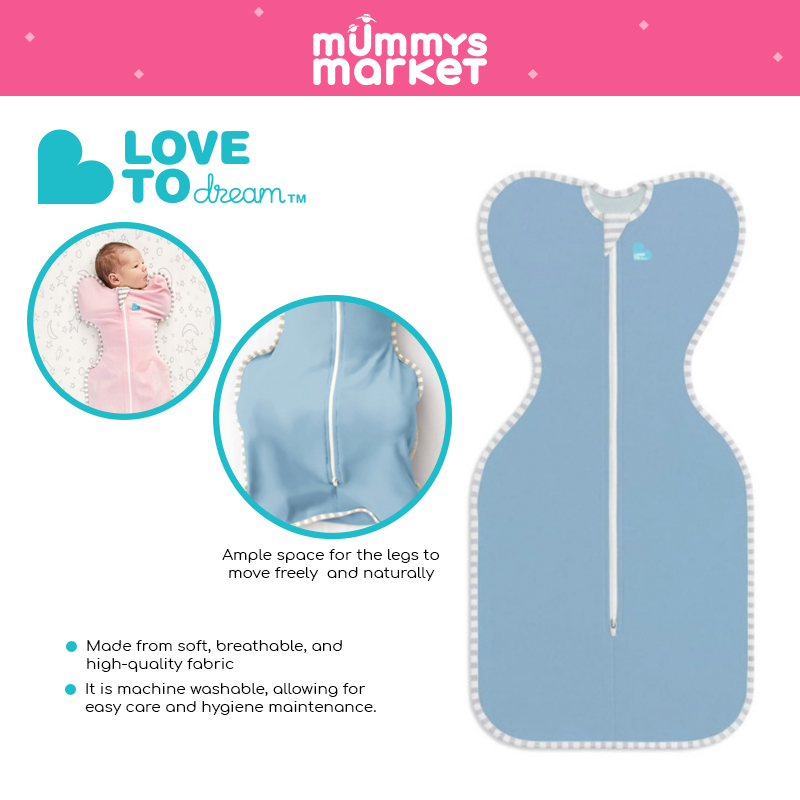 Love to Dream Swaddle Up Original - Dusty Blue